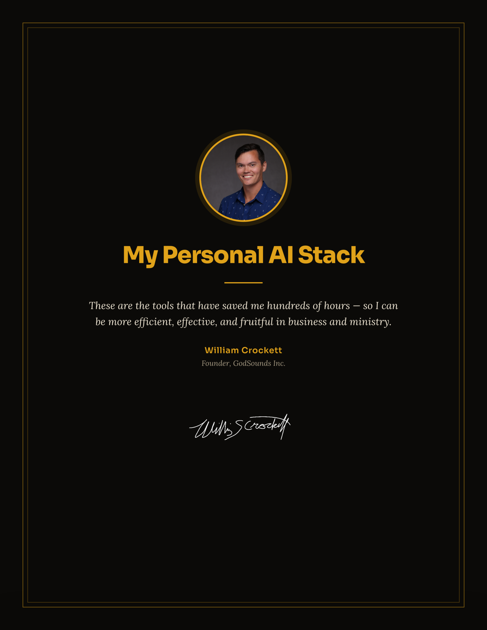 My Personal AI Stack, guide cover